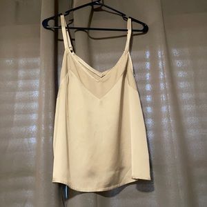 Cream cami